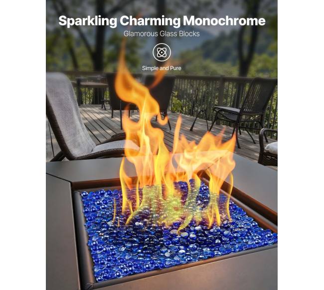 ugniai atsparūs stiklai lauko židiniams, mėlyni1