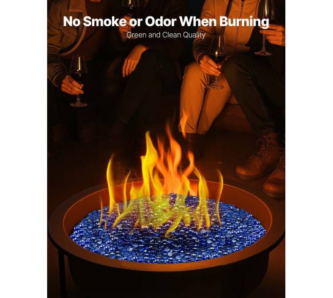 ugniai atsparūs stiklai lauko židiniams, mėlyni3