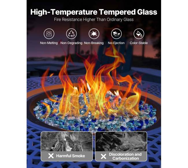 10 svarų stiklas židiniui, 3 spalvos2