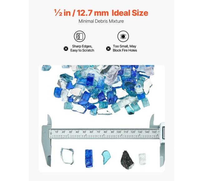 10 svarų stiklas židiniui, 3 spalvos4