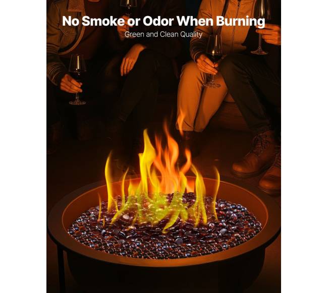 10 svarų židinio stiklo uolienos ugniakure3