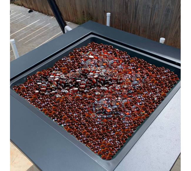 10 svarų židinio stiklo uolienos ugniakure7