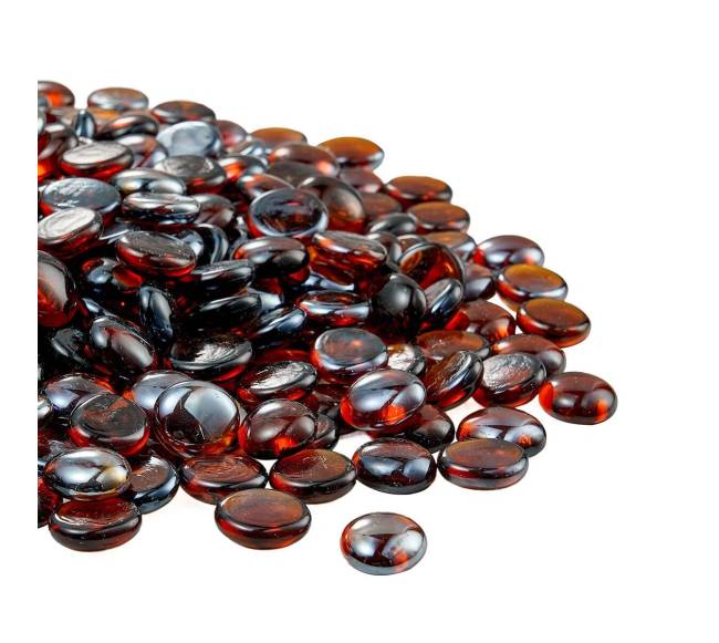 10 svarų židinio stiklo uolienos ugniakure9