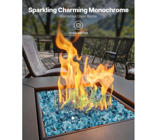 Akvamarino spalvos ugnies stiklas ugniakurui1