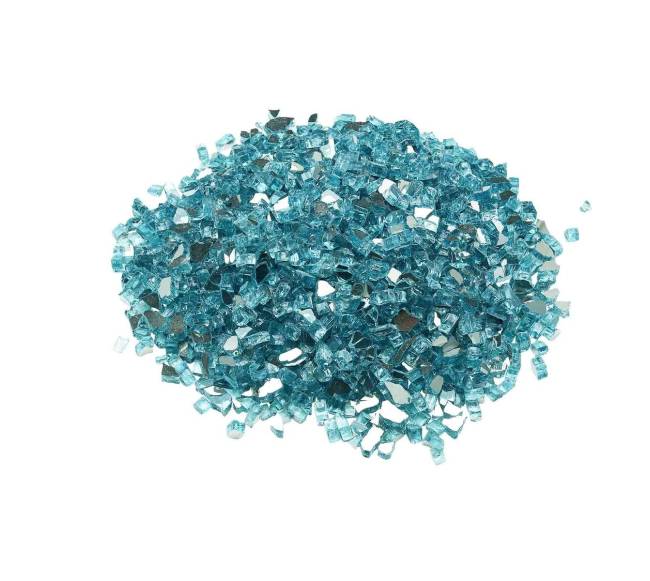 4,5 kg židinys stiklo akmenys ugnies duobei0