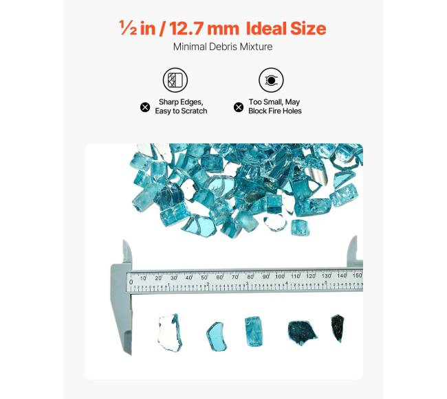 4,5 kg židinys stiklo akmenys ugnies duobei4