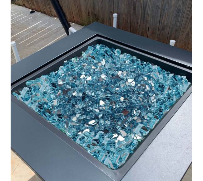 4,5 kg židinys stiklo akmenys ugnies duobei7