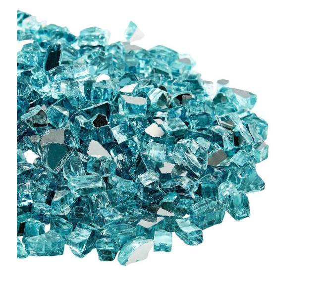 4,5 kg židinys stiklo akmenys ugnies duobei9