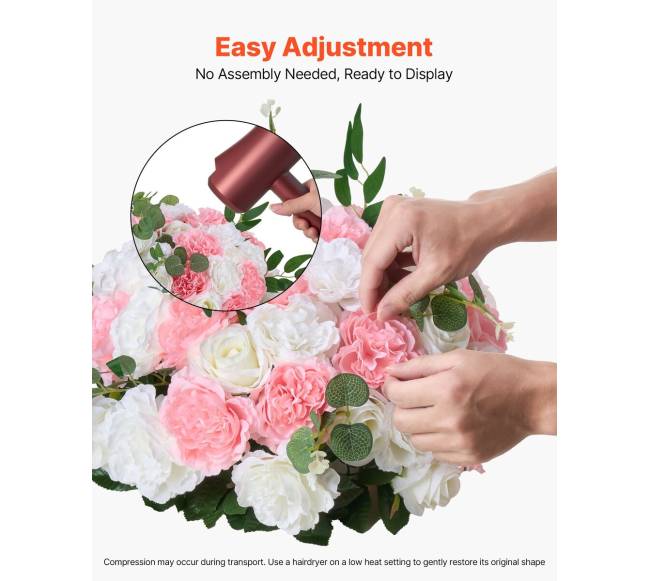 Gėlių rutuliai vestuvių dekoracijoms4