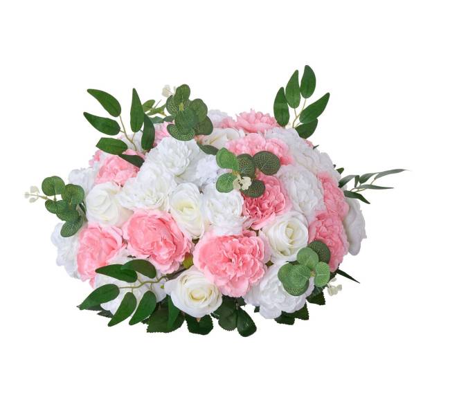 Gėlių rutuliai vestuvių dekoracijoms8