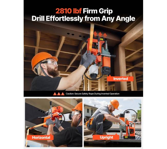 Magnetinė gręžimo mašina 1350W 50mm skersmuo3