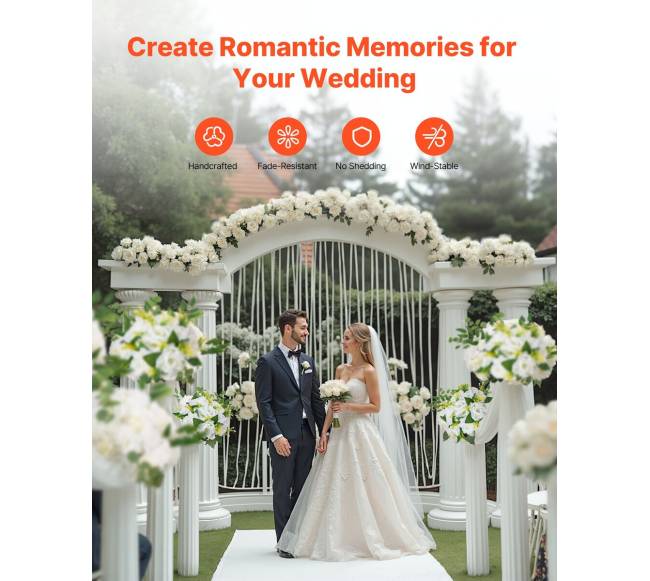 Gėlių rutuliai vestuvių centrinėms ornamentams5