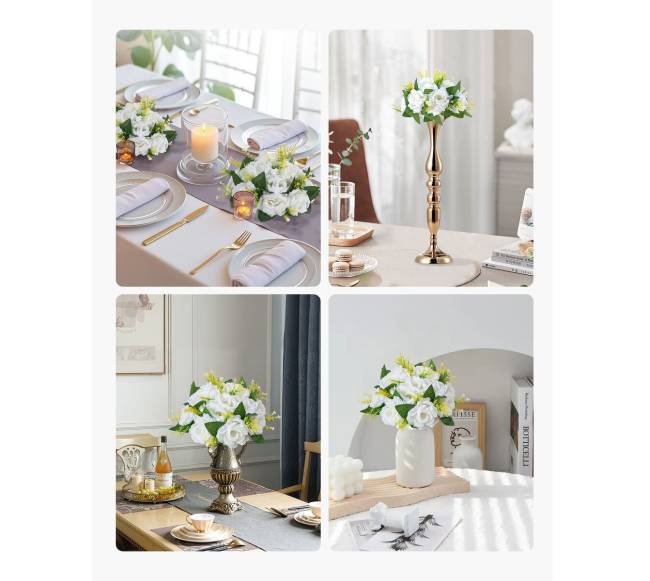 Gėlių rutuliai vestuvių centrinėms ornamentams6