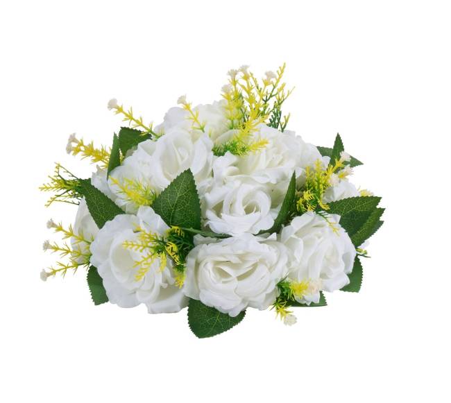 Gėlių rutuliai vestuvių centrinėms ornamentams8