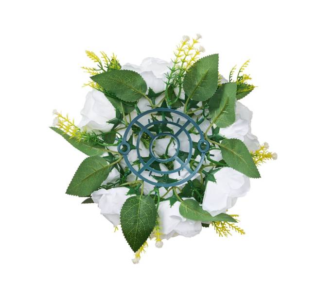 Gėlių rutuliai vestuvių centrinėms ornamentams9