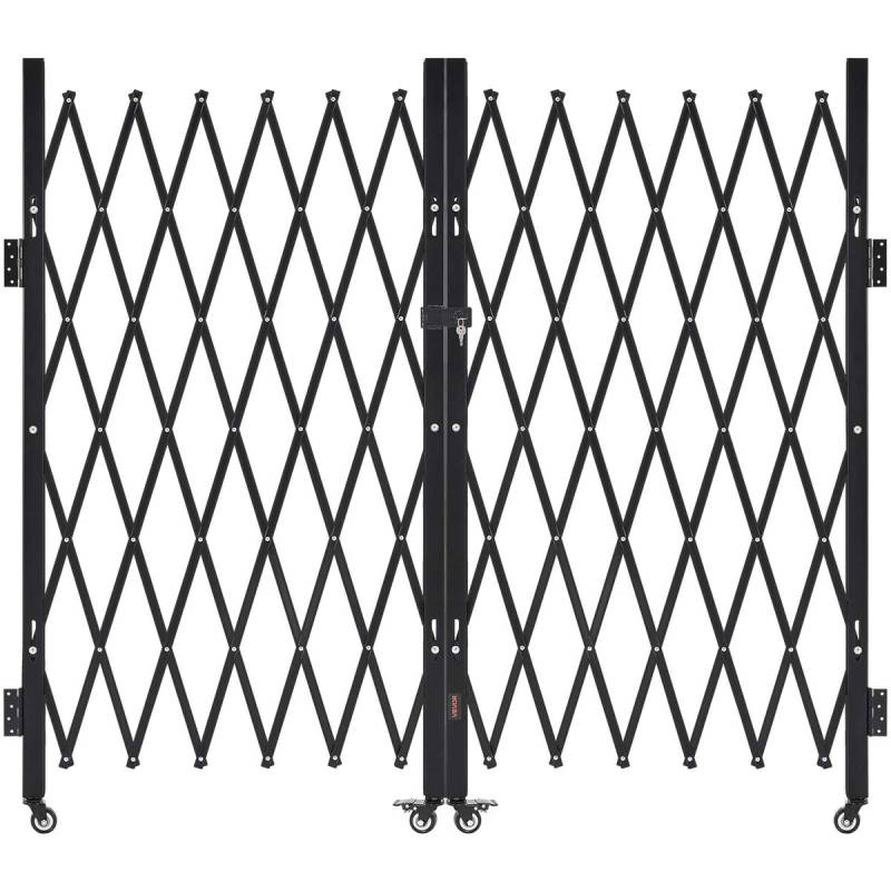 Lockable dvigubos žirklinės grotelės 320x160.5 cm0