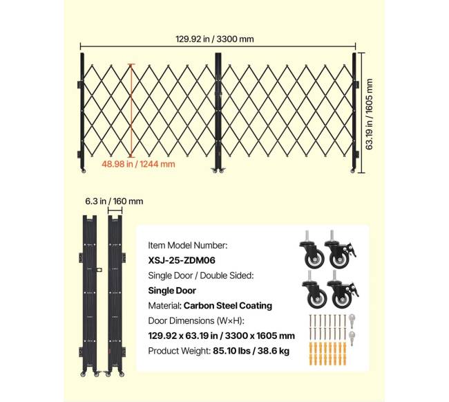 Dviejų dalių sulankstomi saugo durys6