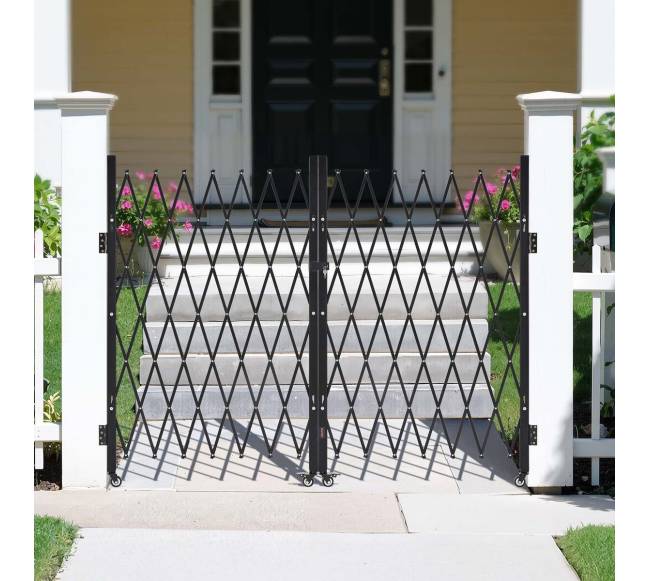 Dviejų dalių sulankstomi saugo durys7