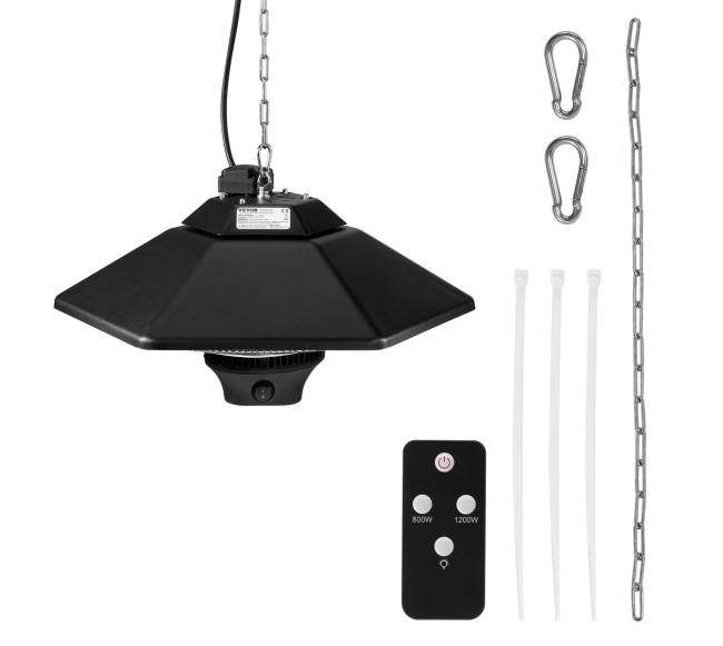 Pakabinamas terasinis šildytuvas 2000W8