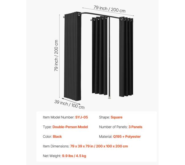 Nešiojama persirengimo kabina6