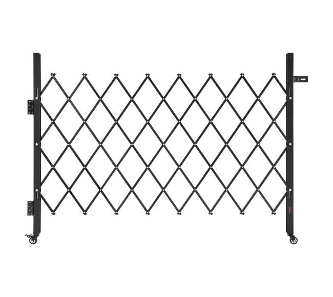 Sulankstomi užrakinami apsauginiai vartai 170 x 131 cm0