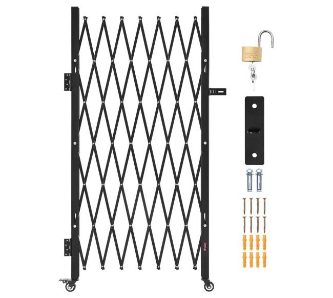 Vienviečiai sulankstomi apsauginiai vartai8
