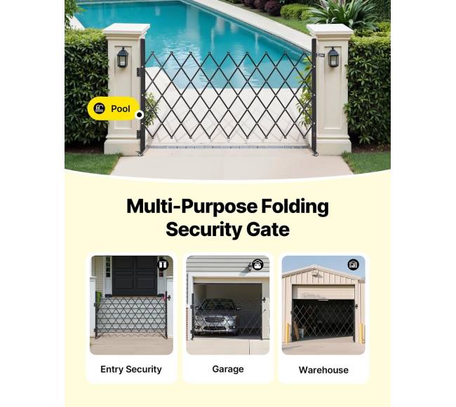 Sulankstomas apsauginis vartai su užraktu 74.80 x 51.57 cm5