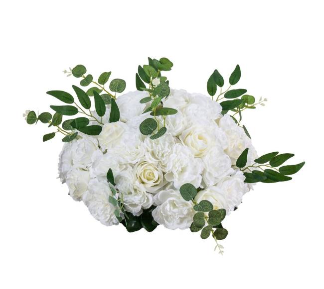 vestuviniai gėlių rutuliai, 45 cm, 10 vnt.0