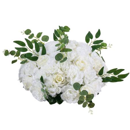 vestuviniai gėlių rutuliai, 45 cm, 10 vnt.0