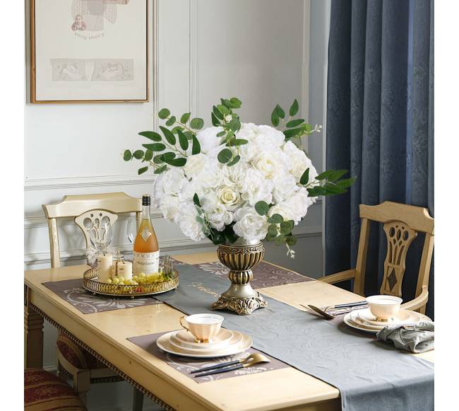 vestuviniai gėlių rutuliai, 45 cm, 10 vnt.7