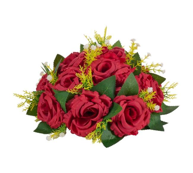 Dirbtinių gėlių rutuliai vestuvėms, 10 vnt.10