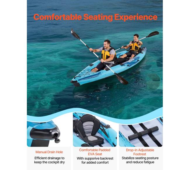 Dvivietė pripučiamoji baidarė5