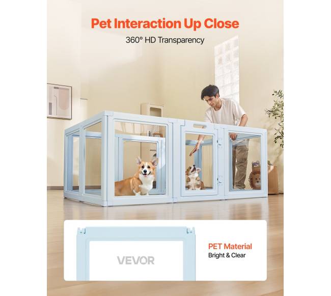 Šuniukų aptvaras su langu dideliems šunims1