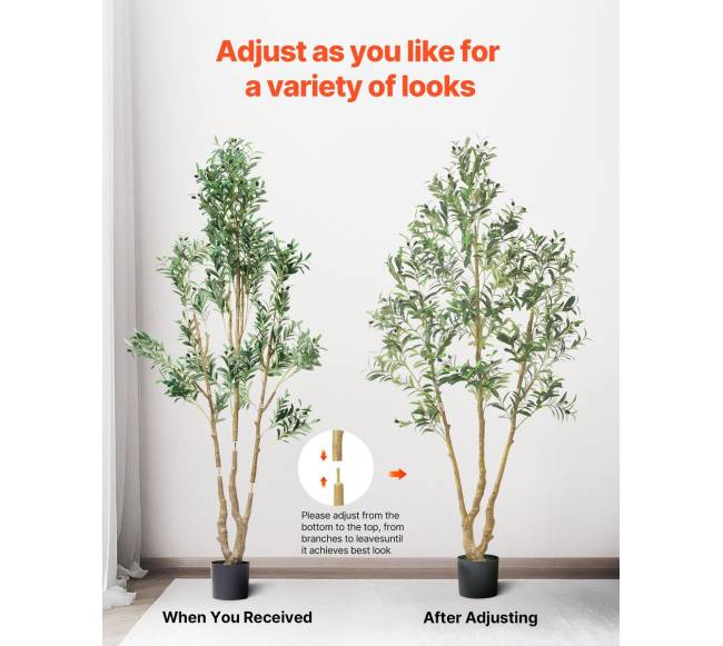 210 cm dirbtinis alyvmedis su vazonu5