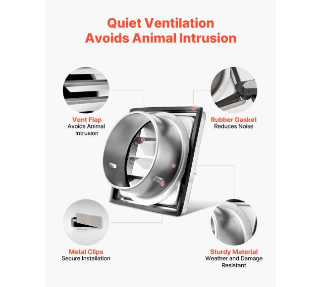 97 mm kvadratinis sieninis ventiliacijos dangtelis3