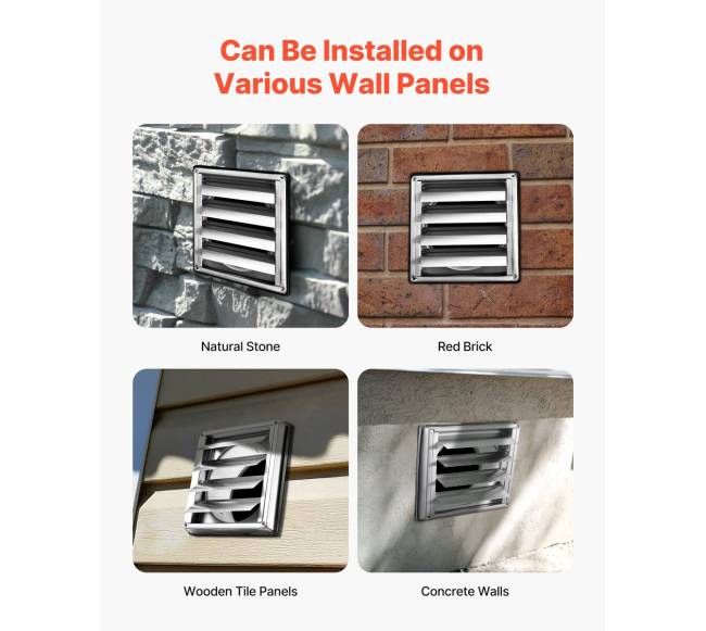 97 mm kvadratinis sieninis ventiliacijos dangtelis5