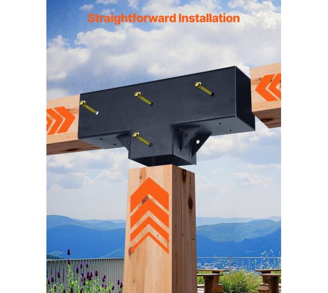 Pergolos laikiklių rinkinys 4 dalių6