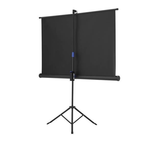 Trikojis projektorius ekranas su stovu 60 colių10