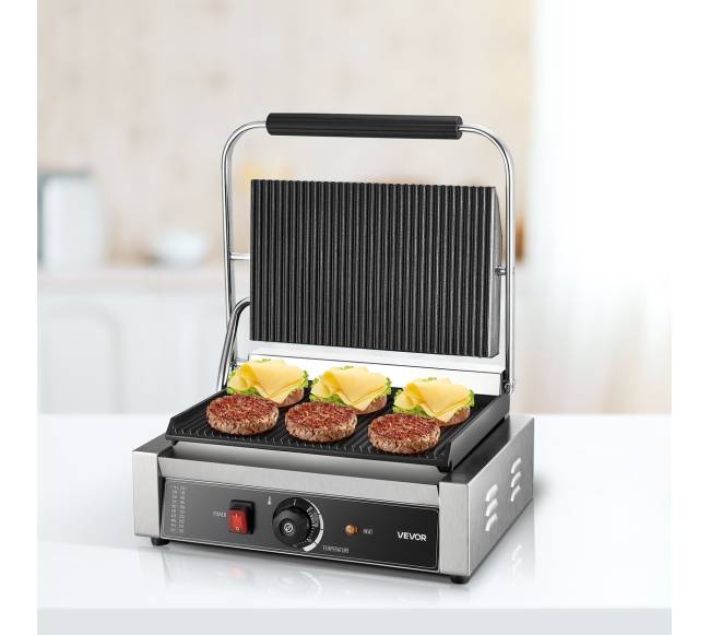 Komercinis panini grilio presas 34x23 cm7