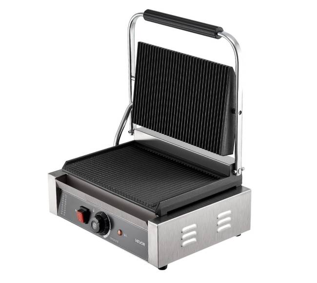 Komercinis panini grilio presas 34x23 cm10