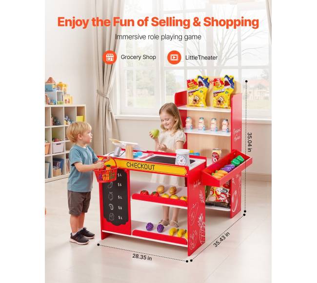 vaikiškas prekybos centro žaidimo rinkinys1