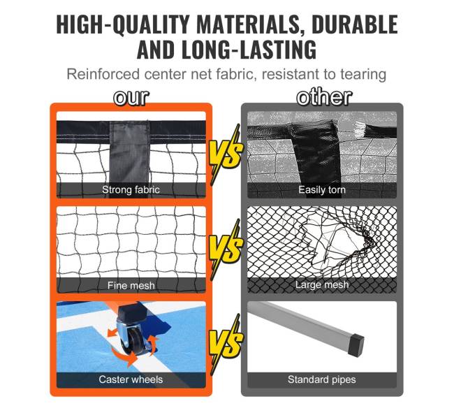 Reguliuojamas 6,7 m teniso tinklas3