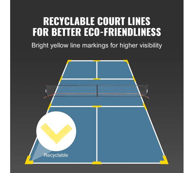 Reguliuojamas 6,7 m teniso tinklas4