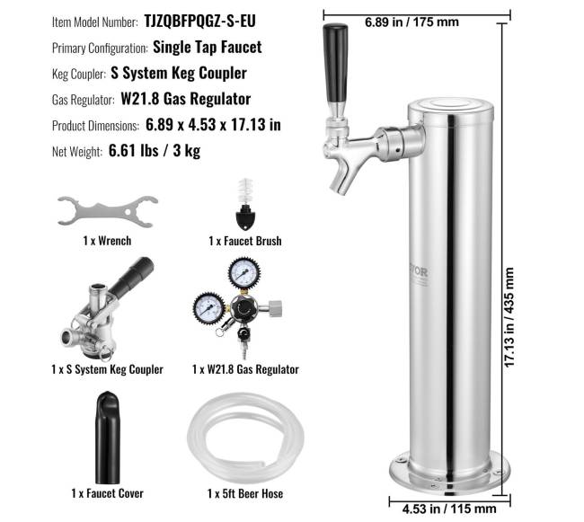 Alus statinės bokšto rinkinys su kraneliu6