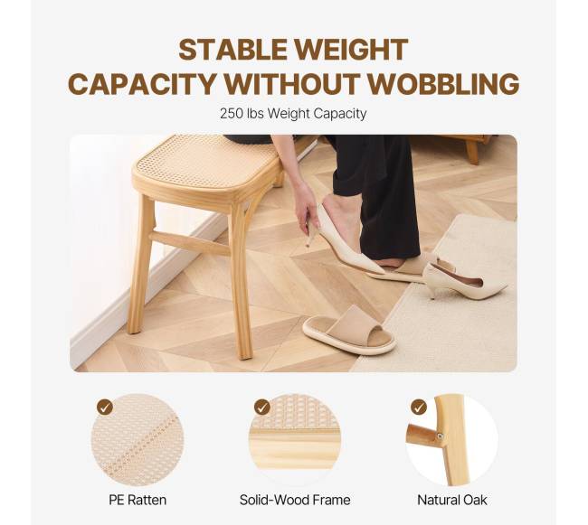 Rataninė medinė suoliukas prieškambariui ir svetainei2