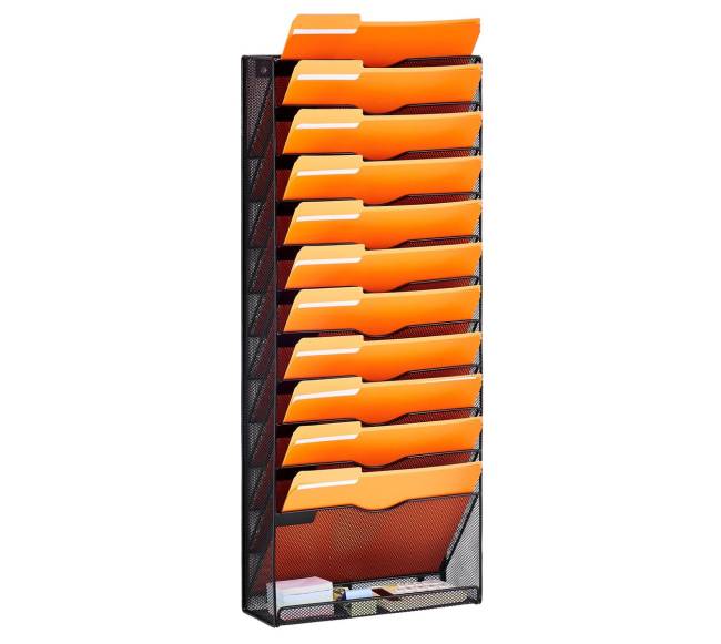 Sieninė lentyna su 12 kišenių0