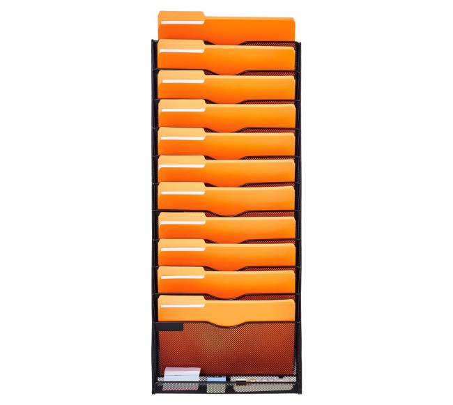 Sieninė lentyna su 12 kišenių9