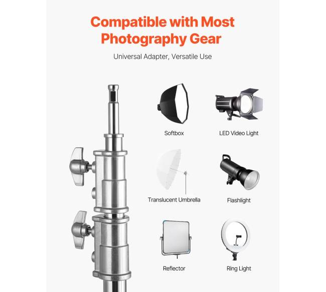 C stovas su strėle fotografijos įrangai1