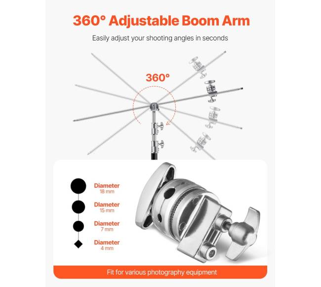 C stovas su strėle fotografijos įrangai5