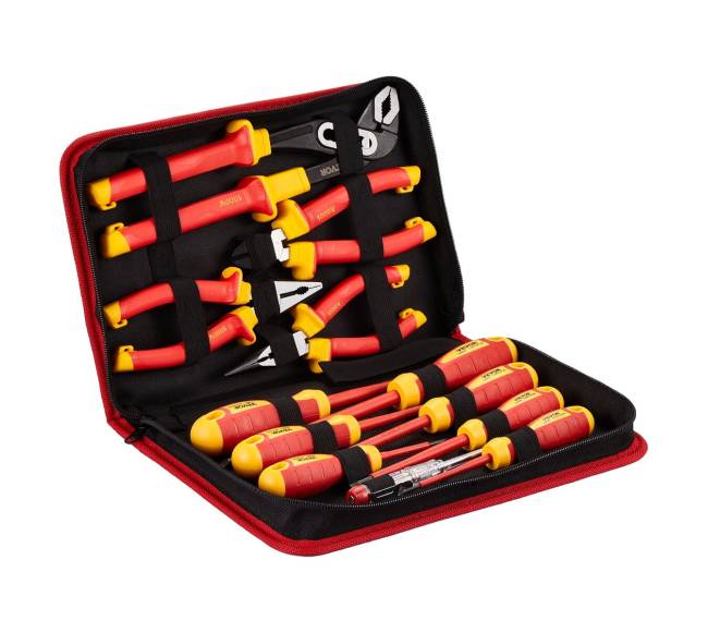 Izoliuotų atsuktuvų rinkinys elektrikai10